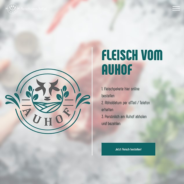 Referenz-Onlineshop von easyLOOP — fleisch-vom-hof.at